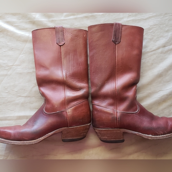 Cat's Paw Double H Quality Boots Men's Brown Leather Size 9D. - Picture 13 of 14